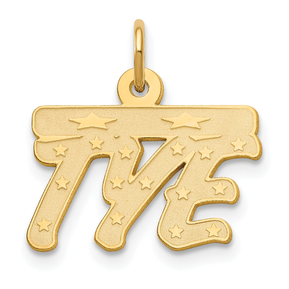 10KY Satin Bellamy Font Name Plate Secondary image