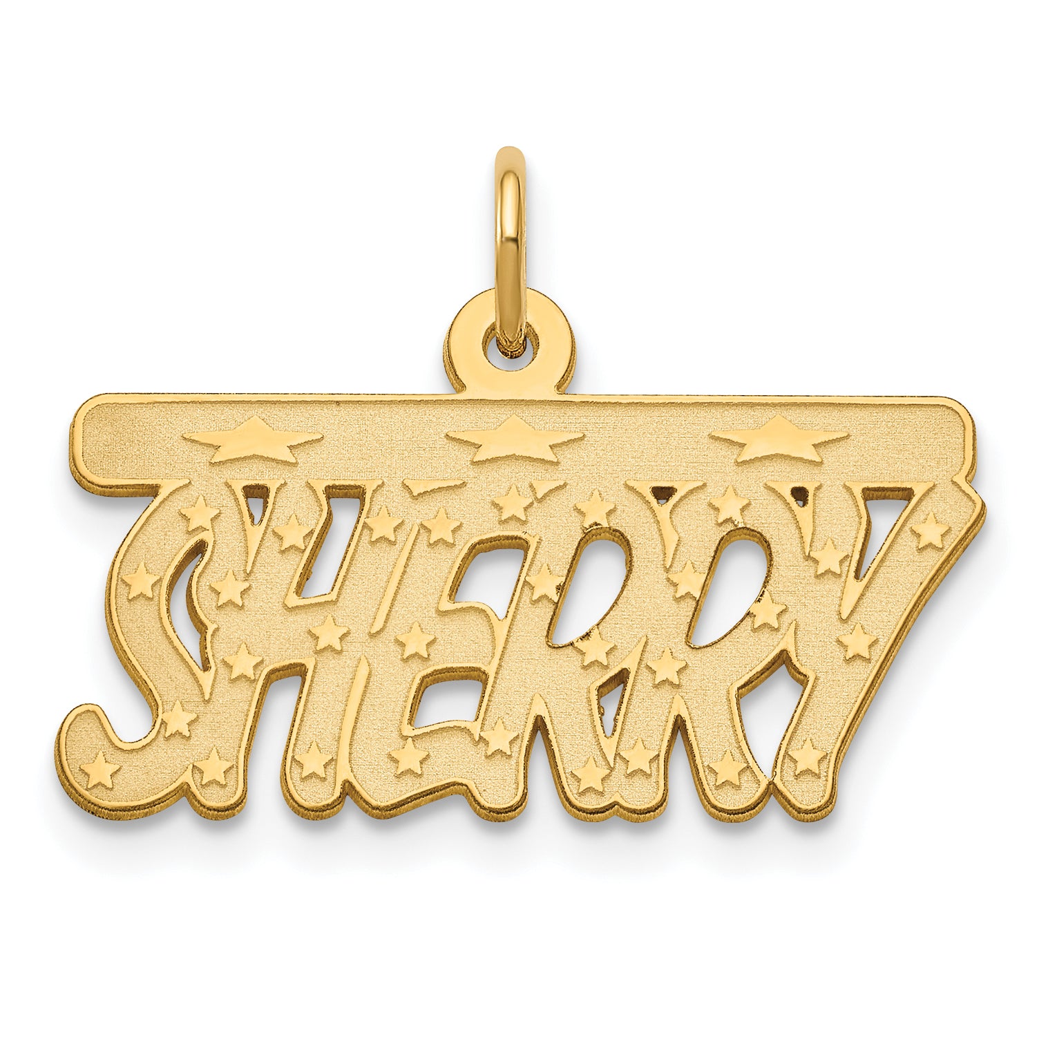 10KY Satin Bellamy Font Name Plate Main image