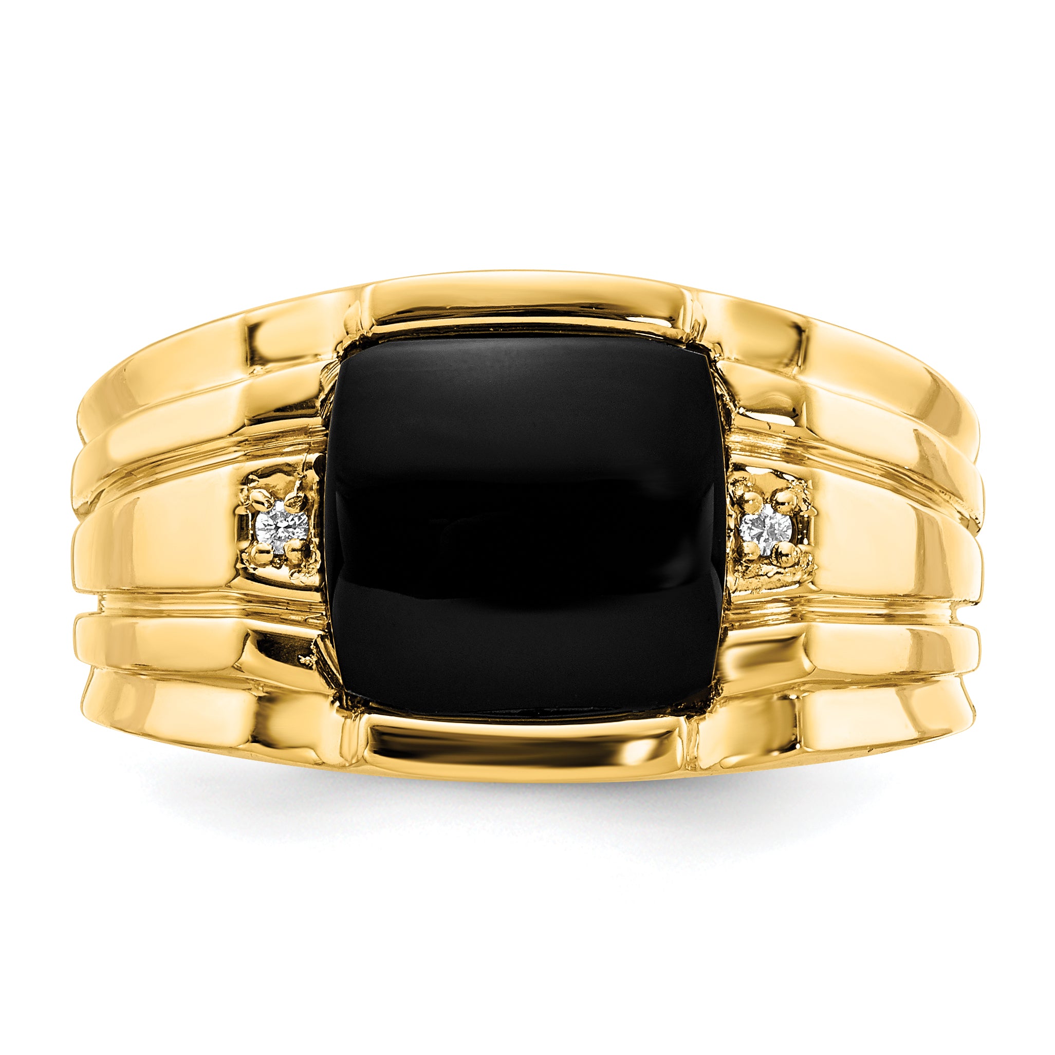 10K AA Diamond men's ring