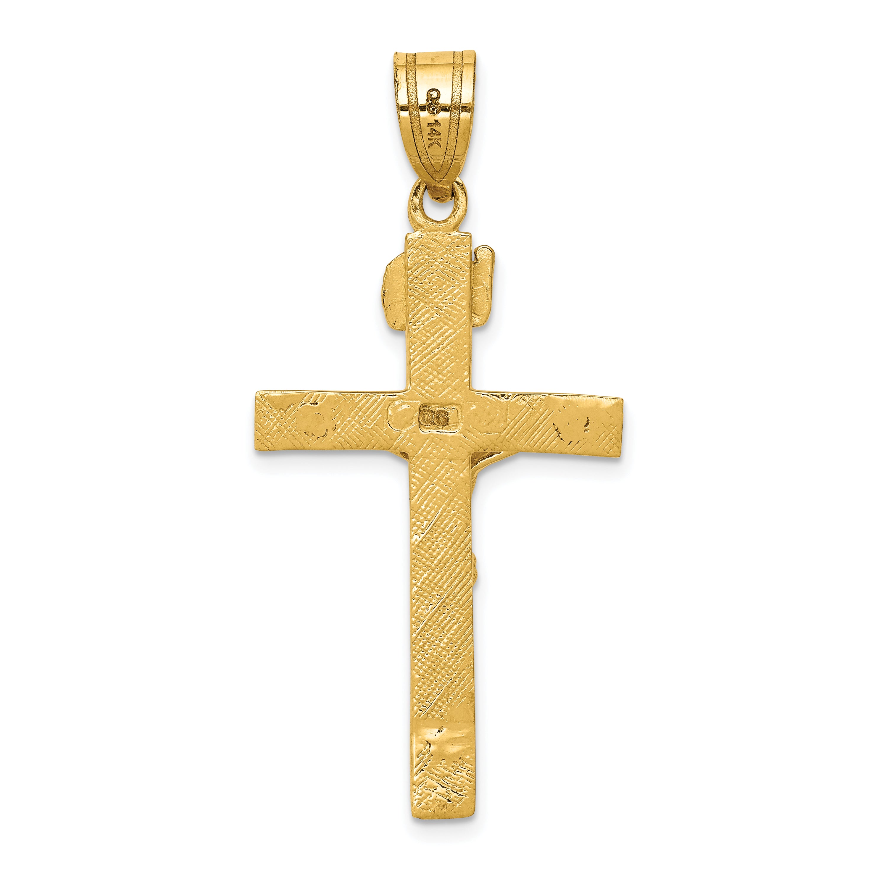 10k INRI Crucifix Pendant