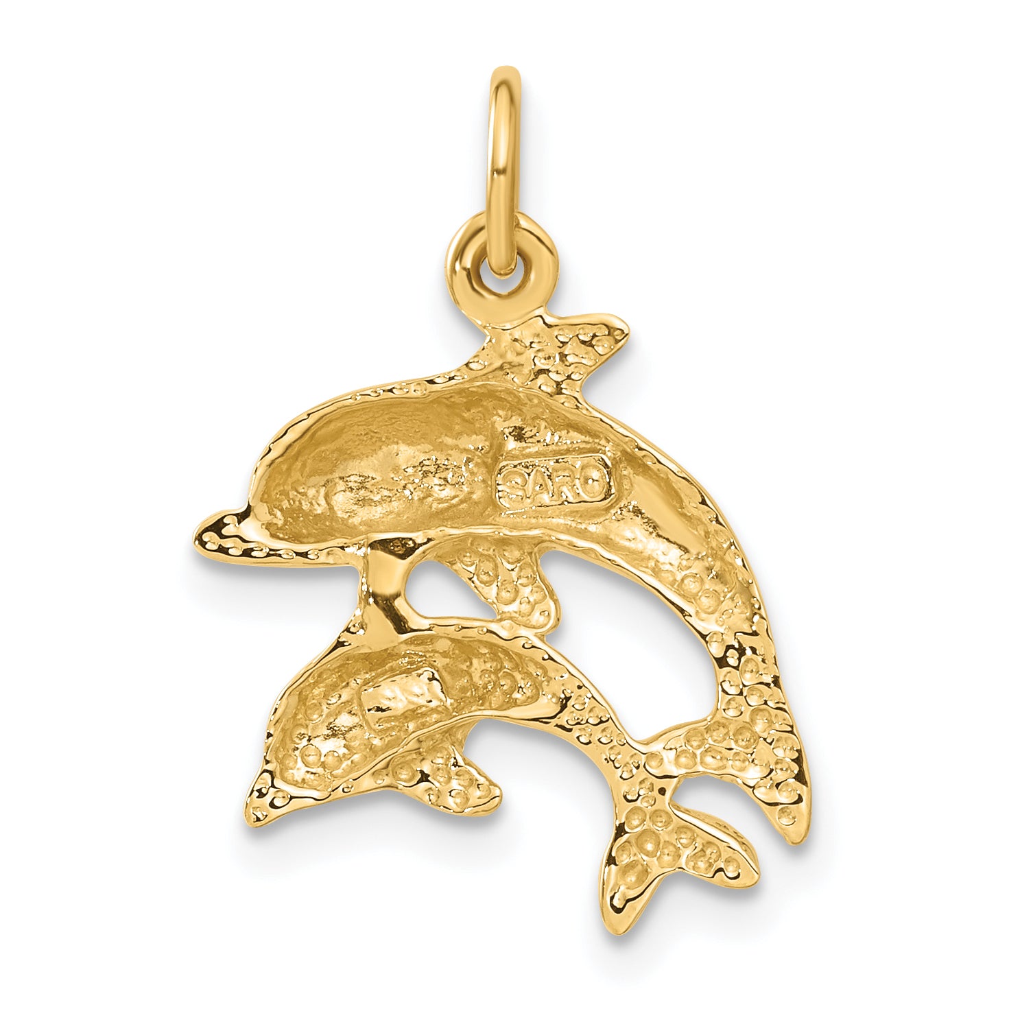 10k Dolphin Charm