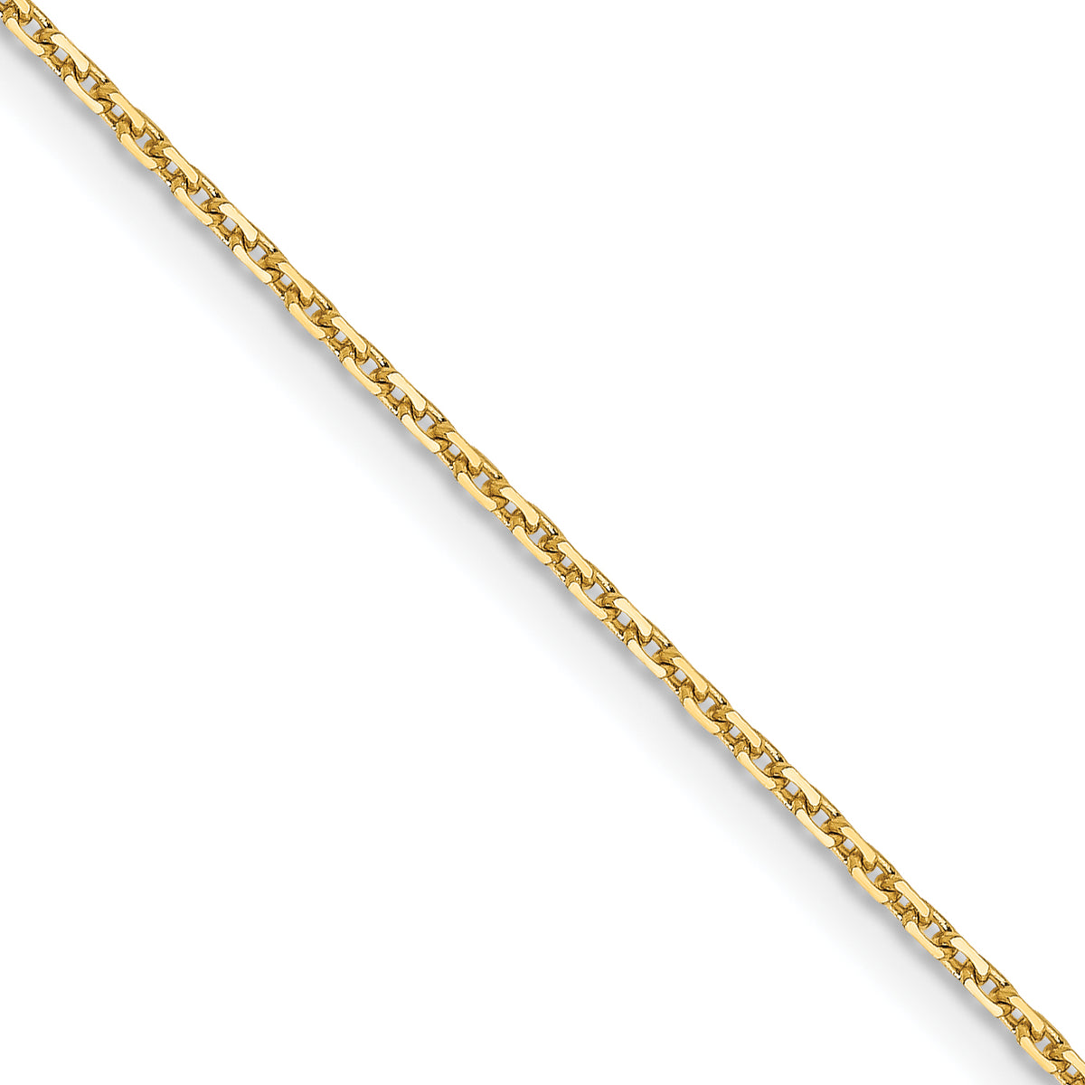14K 1.05mm D/C Cable Chain