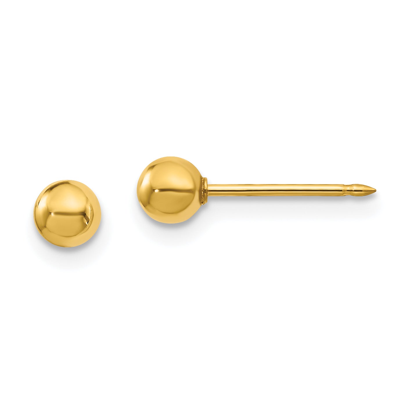 Inverness 18k 4mm Ball Post Earrings Main image
