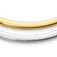 14K 6mm Two-tone Reversible Omega Necklace