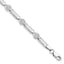 14K White Gold D/C Bracelet