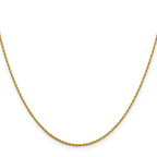 Loose Rope Chain in 10K Yellow Gold, 1.2mm