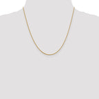 Loose Rope Chain in 10K Yellow Gold, 1.2mm