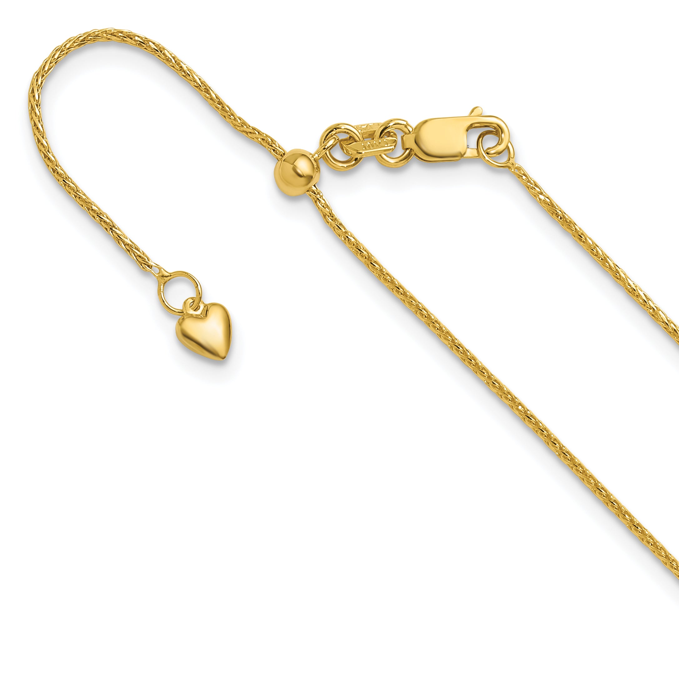 10K Adjustable 1mm Wheat Chain