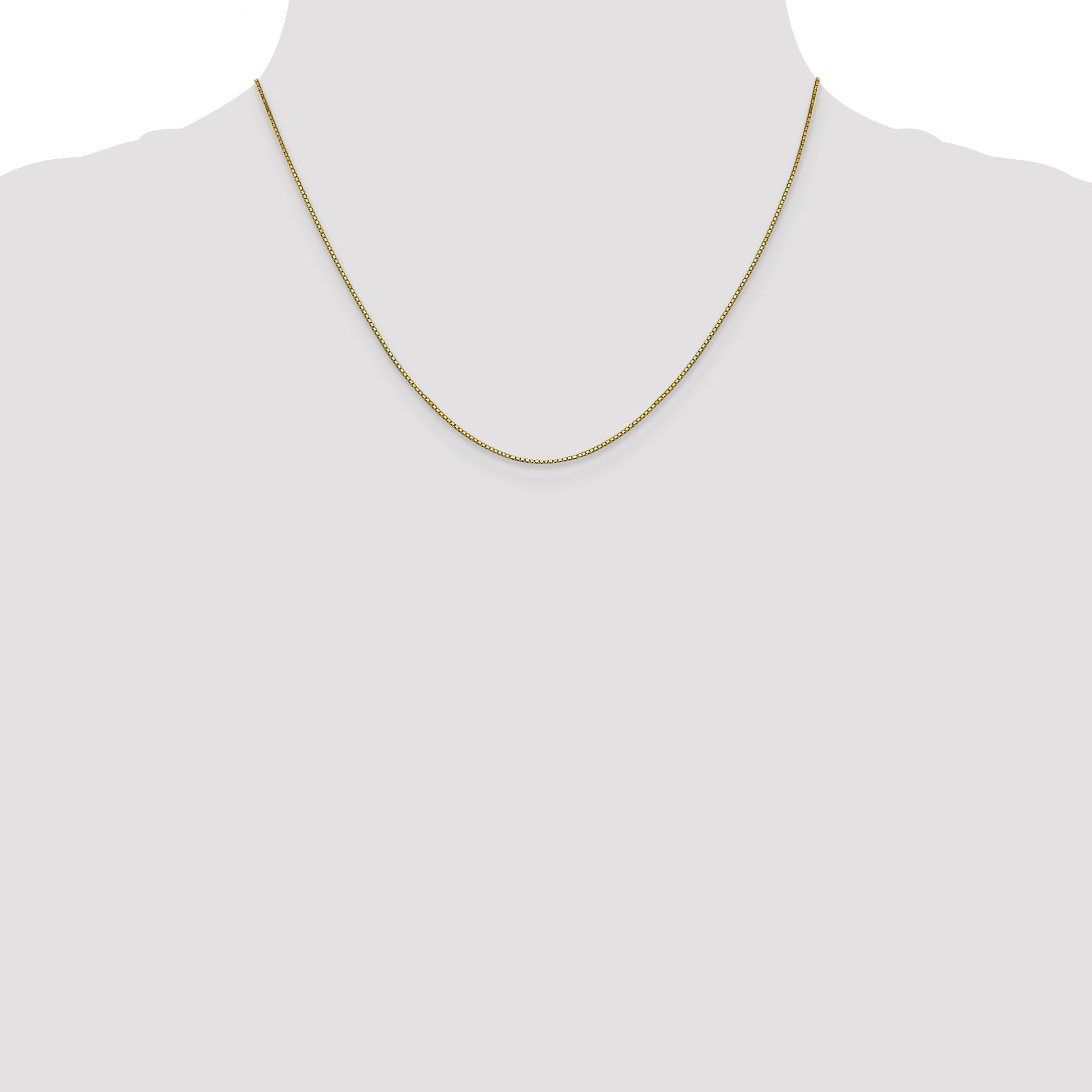 10K .8mm Box Chain