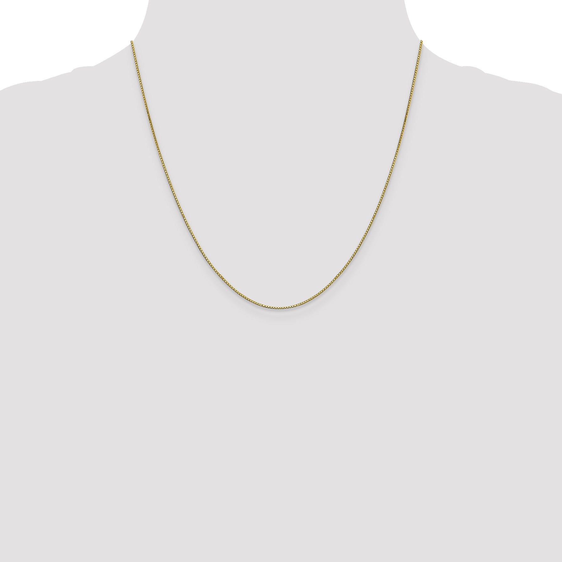 10K .8mm Box Chain
