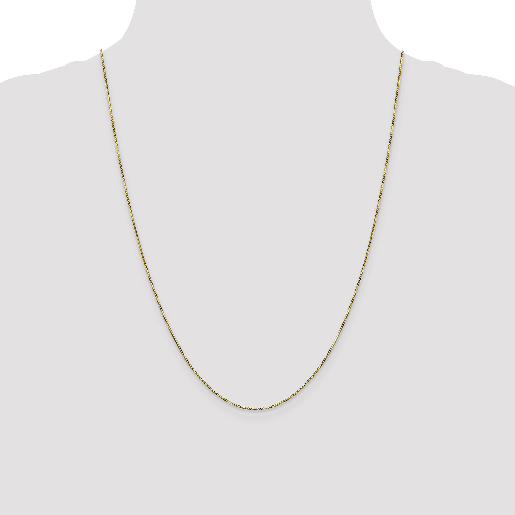 10K .8mm Box Chain