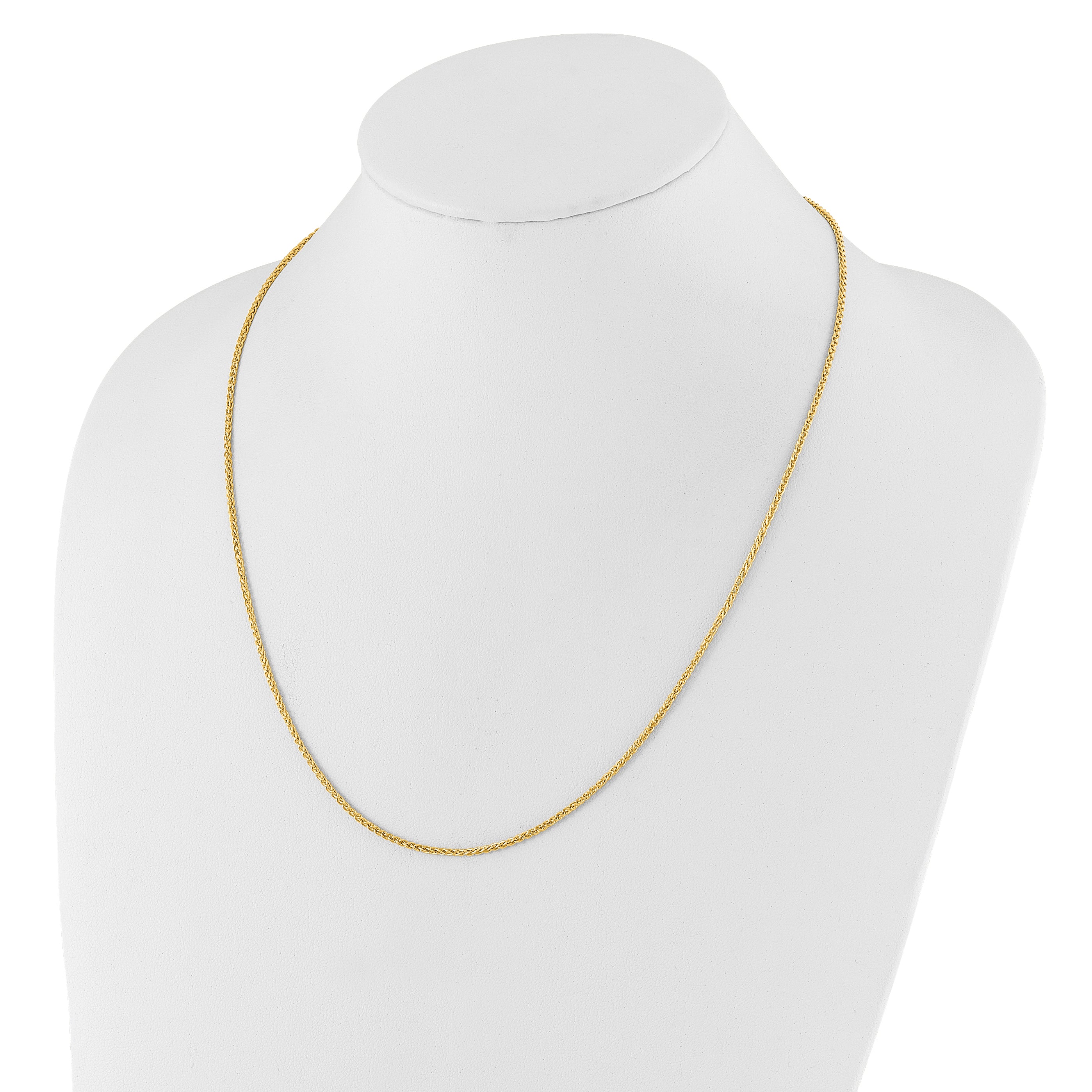 10k Adjustable 1.6mm Semi Solid Spiga Chain