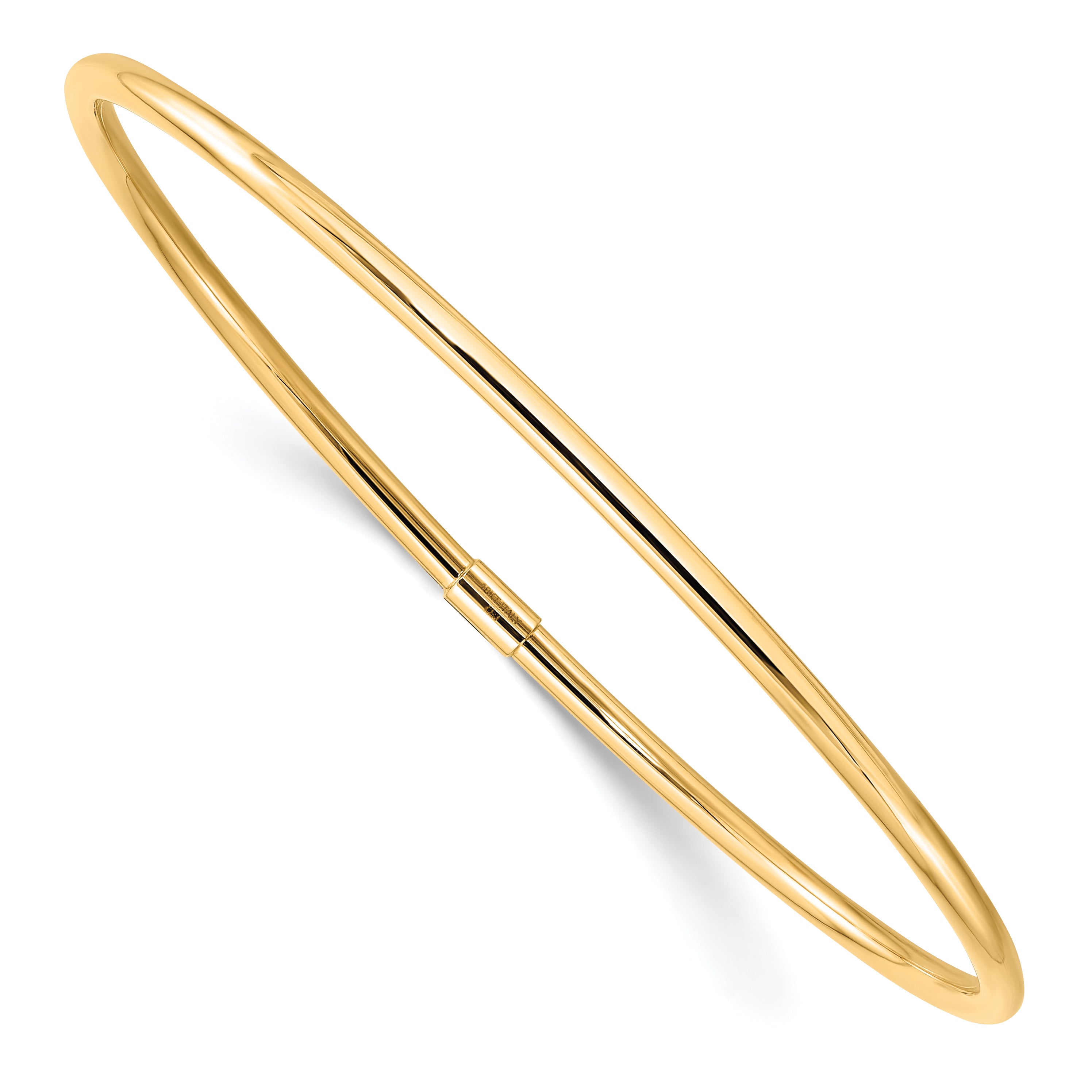 10K Yellow Gold Slip-On Bangle Main image