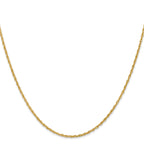 14K 1.5mm Loose Rope Chain