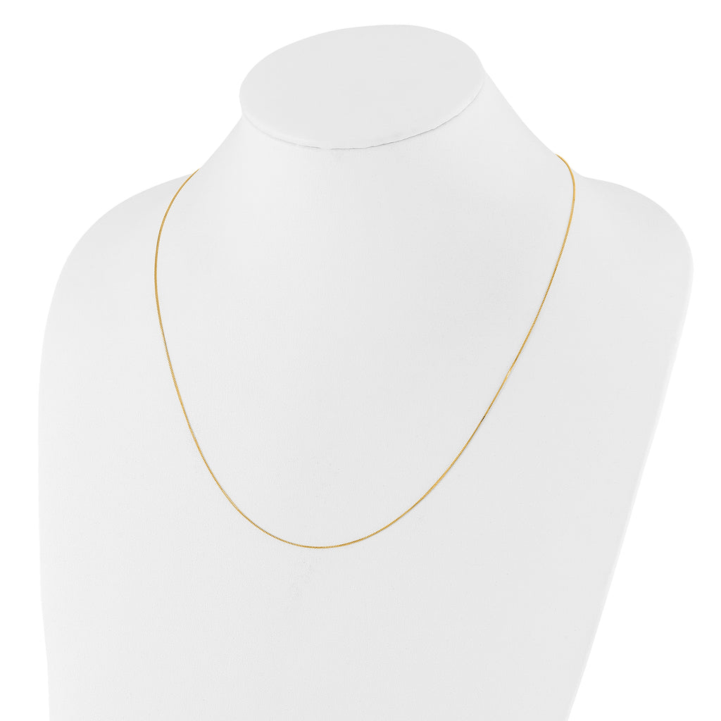 10K Adjustable .7mm Baby Box Chain