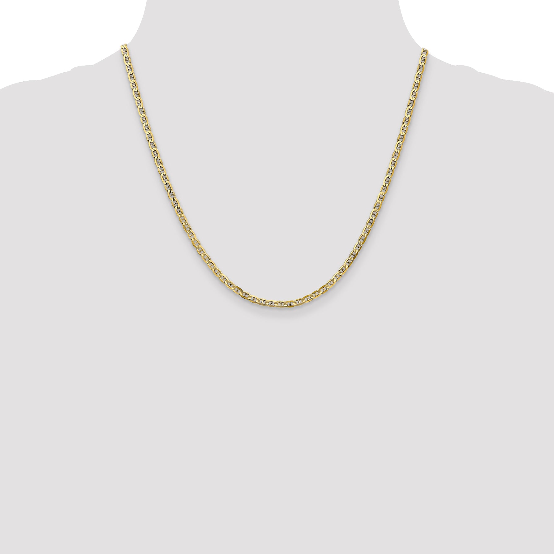 10K 3mm Concave Anchor Chain