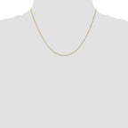 Curb Chain Necklace in 14K Yellow Gold, 0.5mm