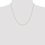 Curb Chain Necklace in 14K Yellow Gold, 0.5mm