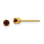 Inverness 14k 3mm January Crystal Birthstone Post Earrings