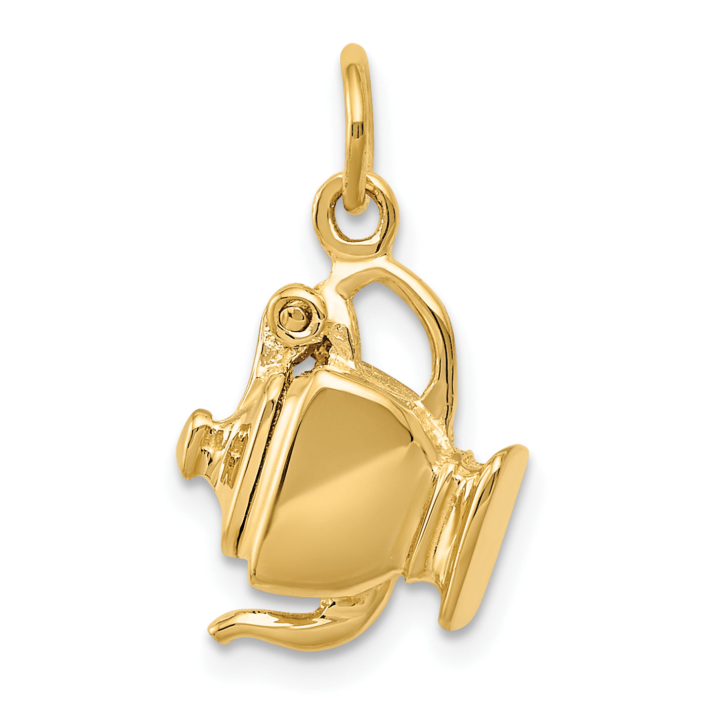14k 3-D Tea Pot Lid Opens Charm Main image