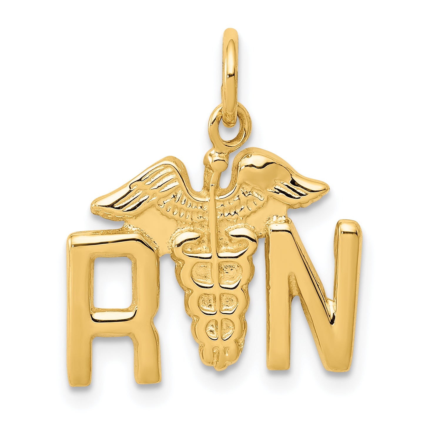 14k RN Registered Nurse Charm Main image