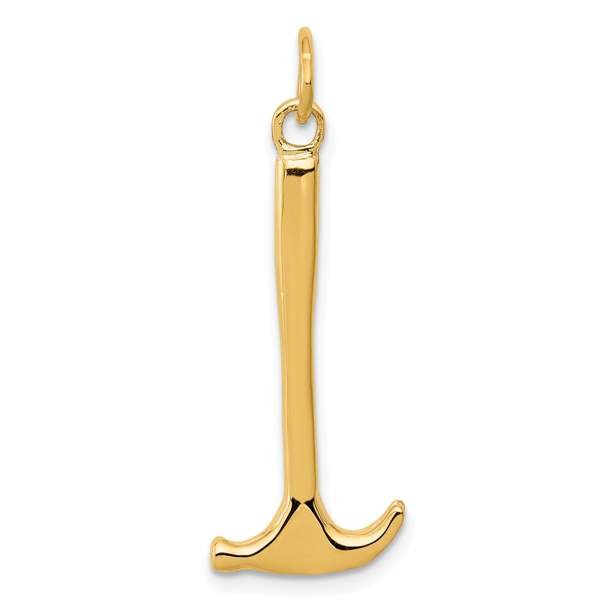 14K 3D Hammer Charm Main image