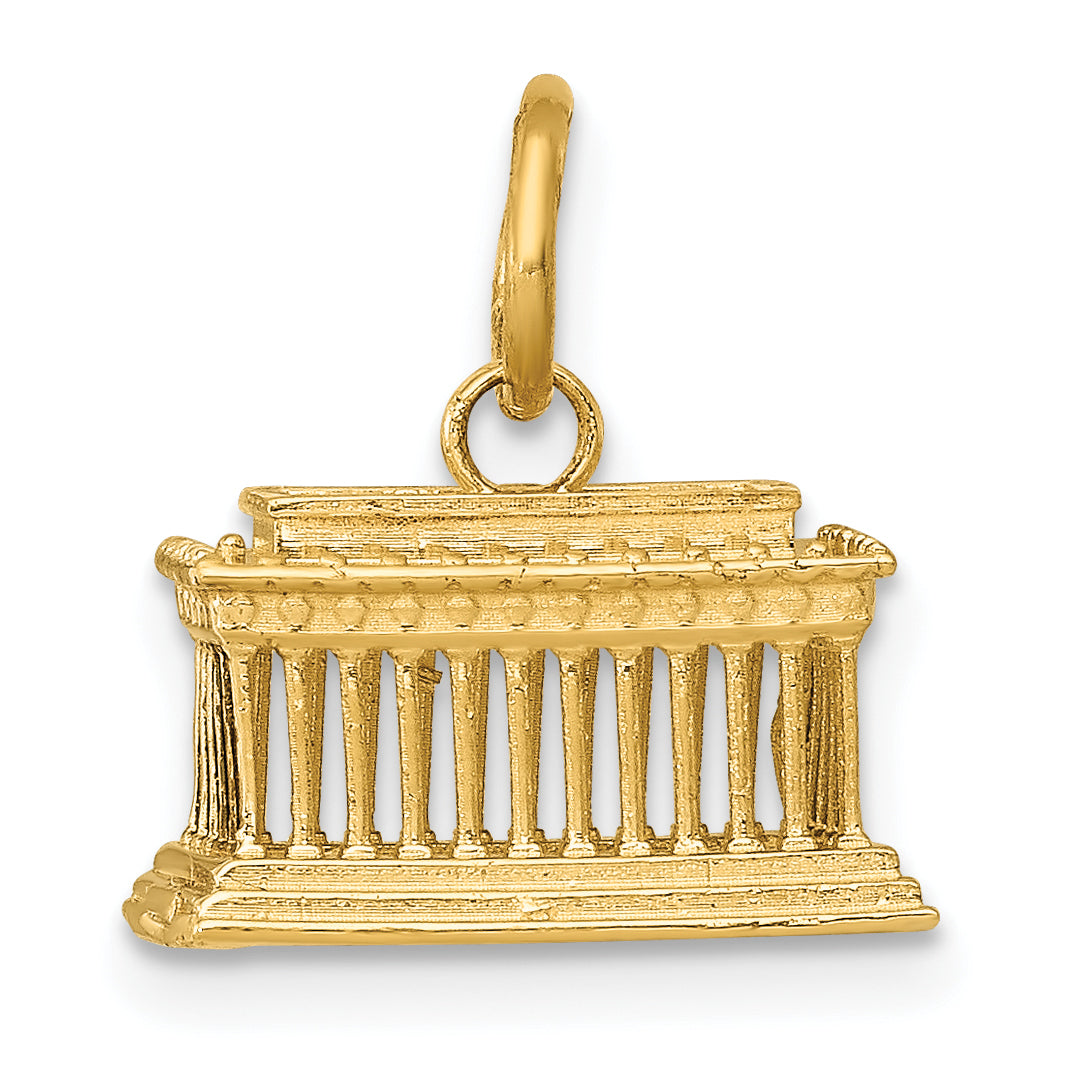 14k Lincoln Memorial Charm Main image
