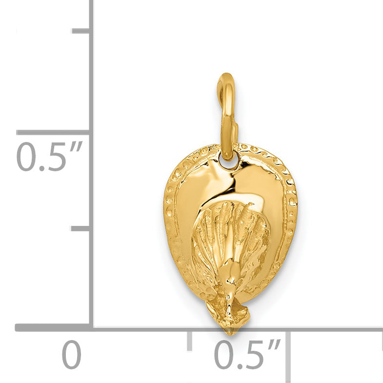 14k  3D Fireman's Hat Charm