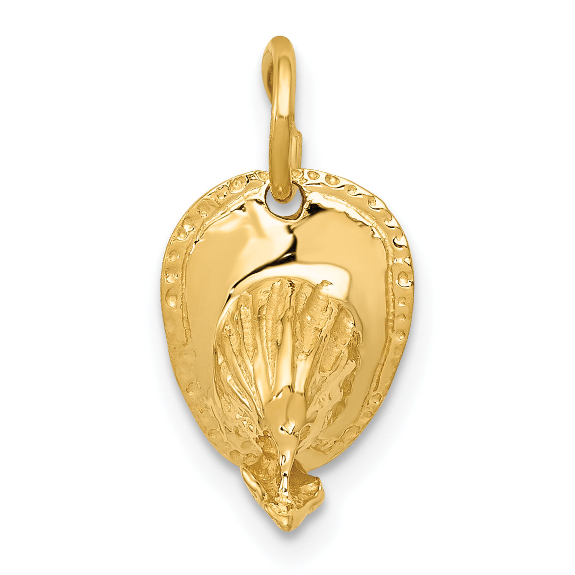 14k  3D Fireman's Hat Charm Main image