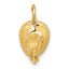 14k  3D Fireman's Hat Charm