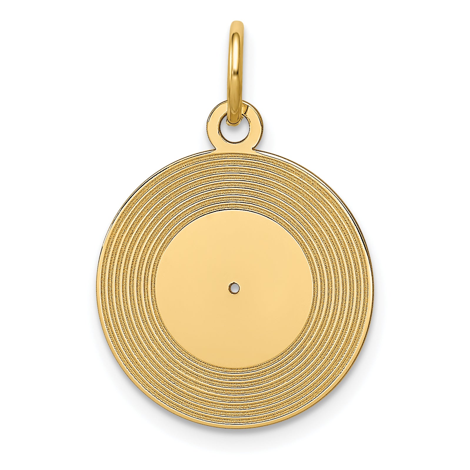 14k Record Album Charm Main image