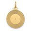 14k Record Album Charm
