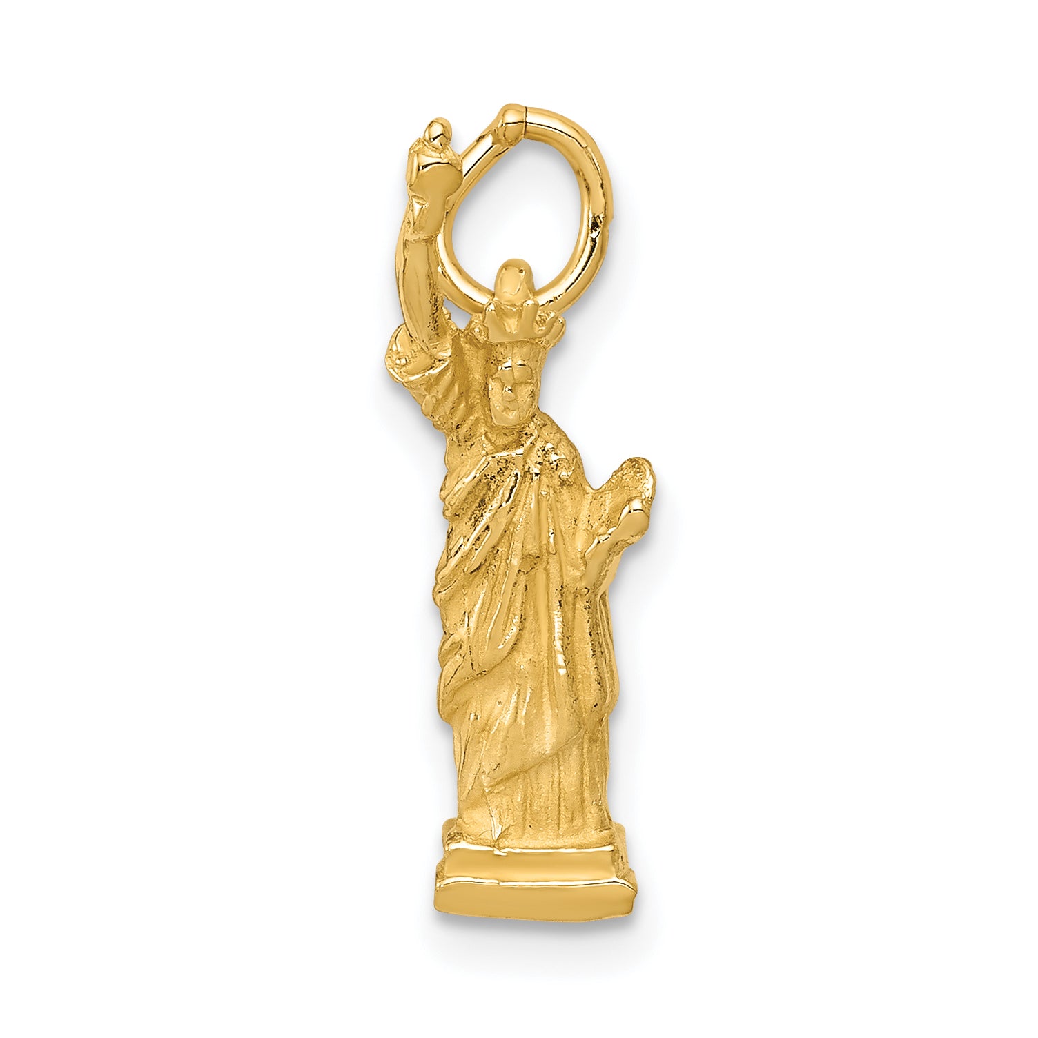 14k  3D Statue Of Liberty Charm Main image