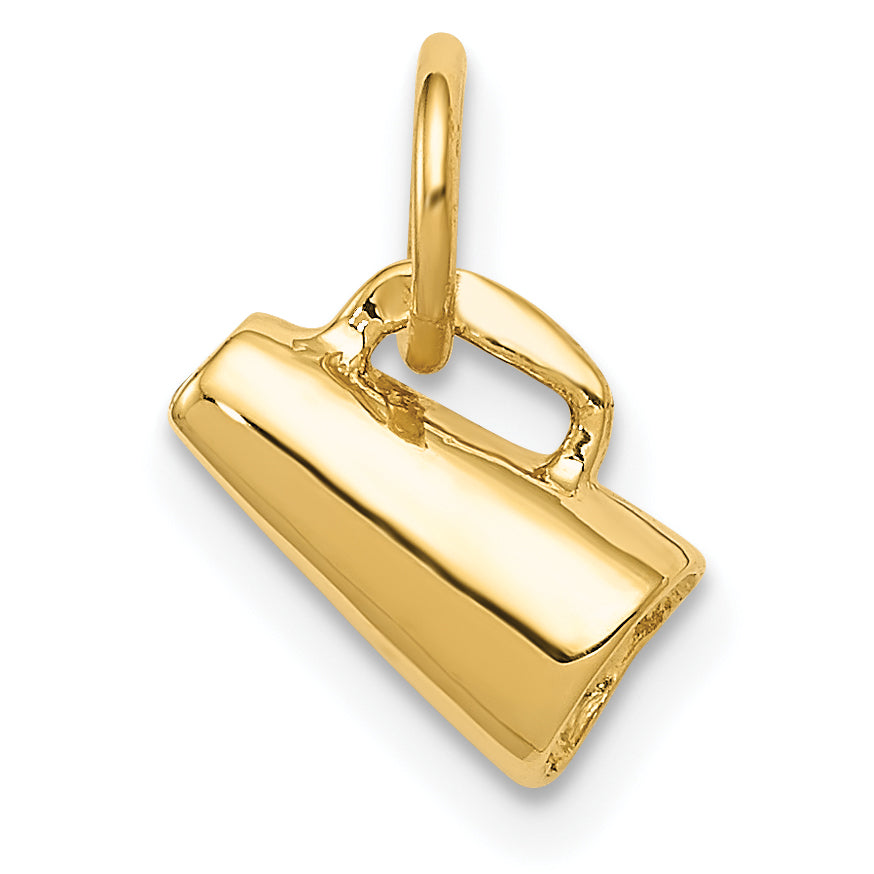 14K 3D Megaphone Charm Main image