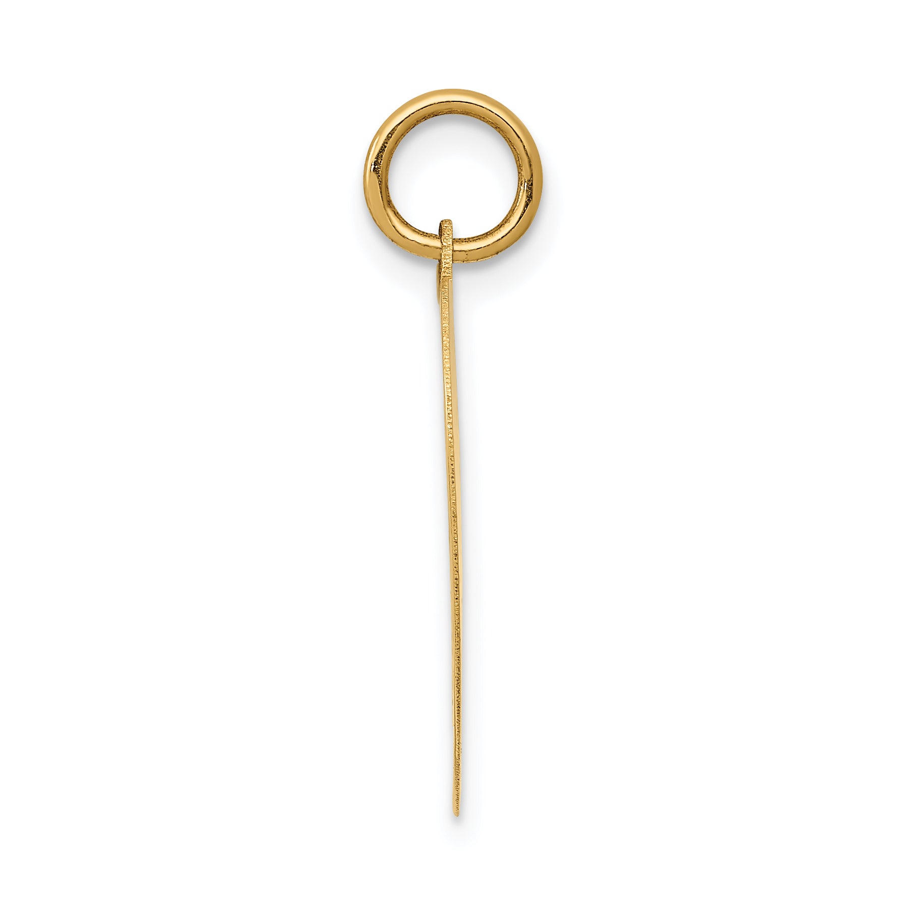 14k HAPPY BIRTHDAY Heart Disc Charm Secondary image