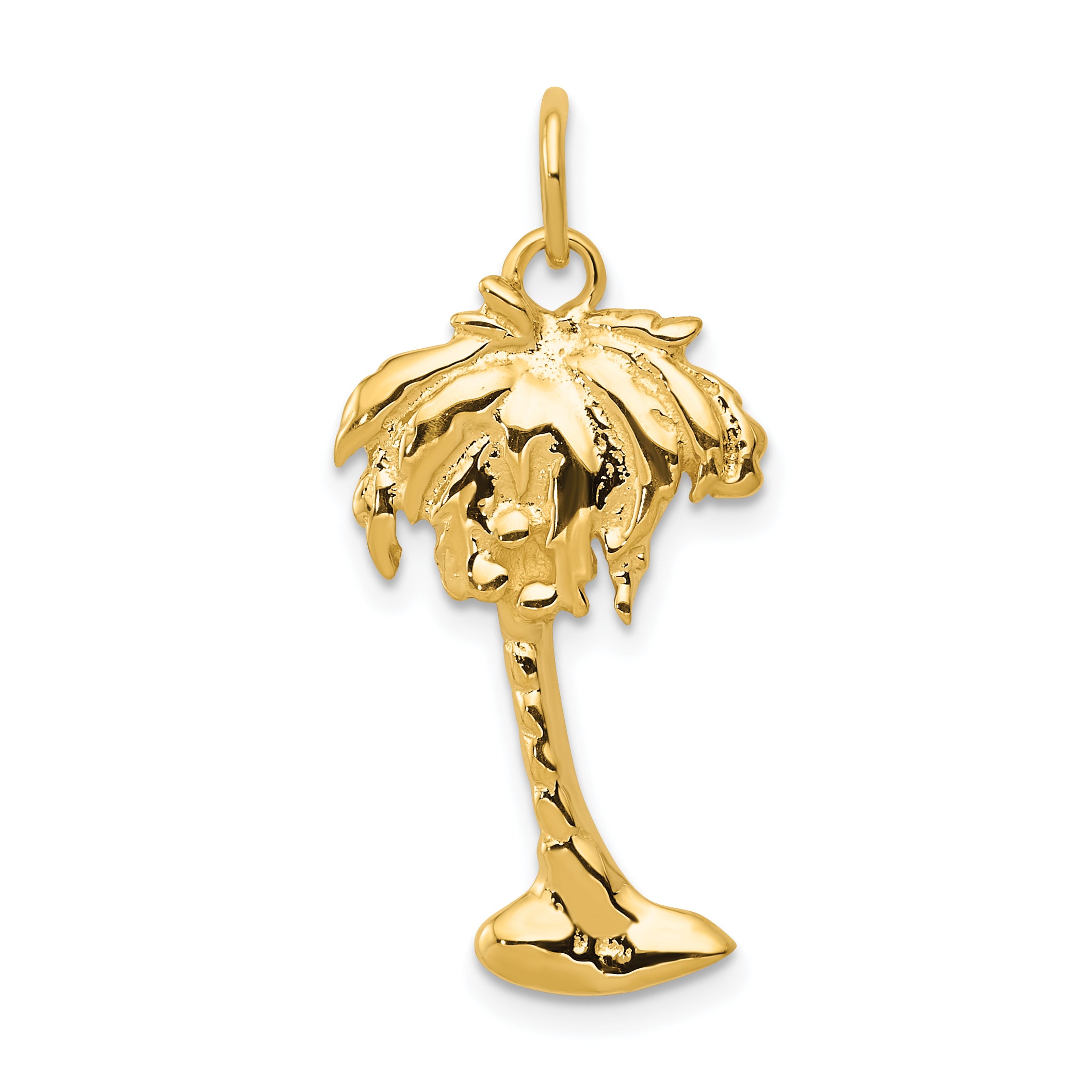 14k Palm Tree Charm