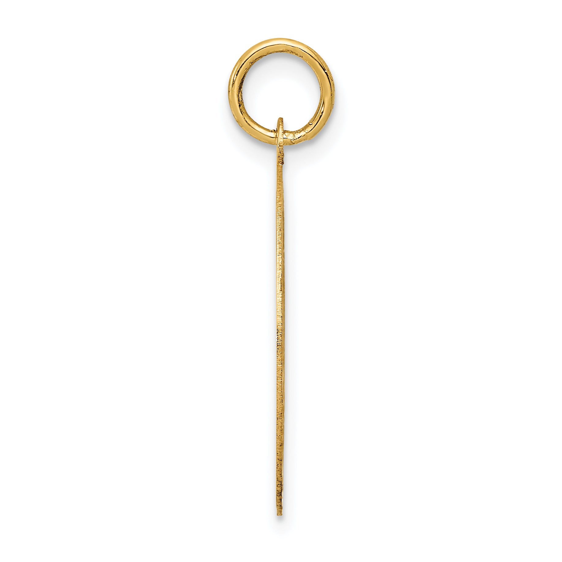 14k Merry Christmas Disc Charm Secondary image