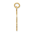 Sophia Jewelers 14K Gold Polished Boys Head Charm Elegant Women's Pendant