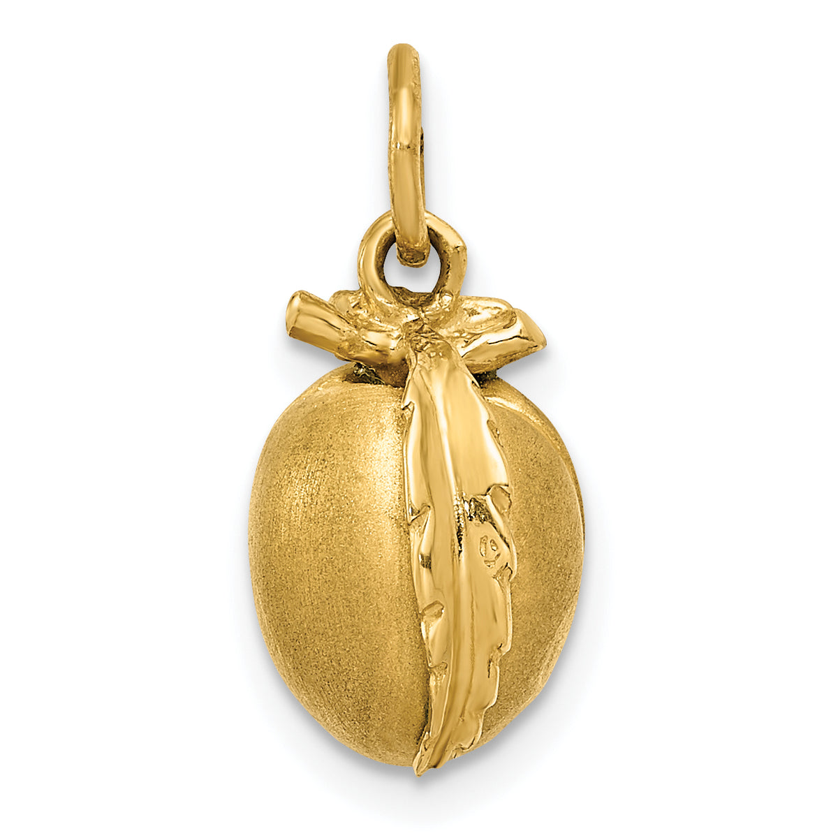 14k Peach Charm