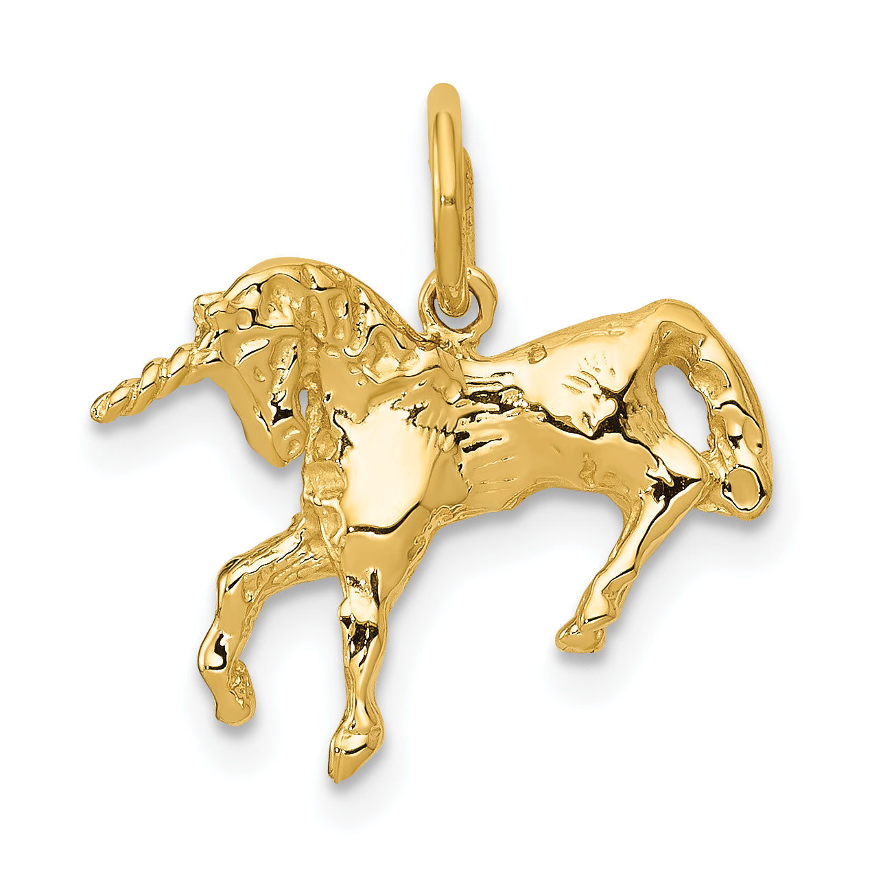14k Unicorn Charm Main image
