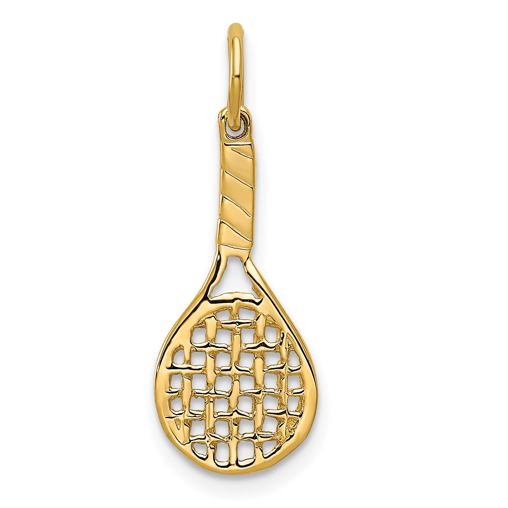 14k Racquet Charm Main image