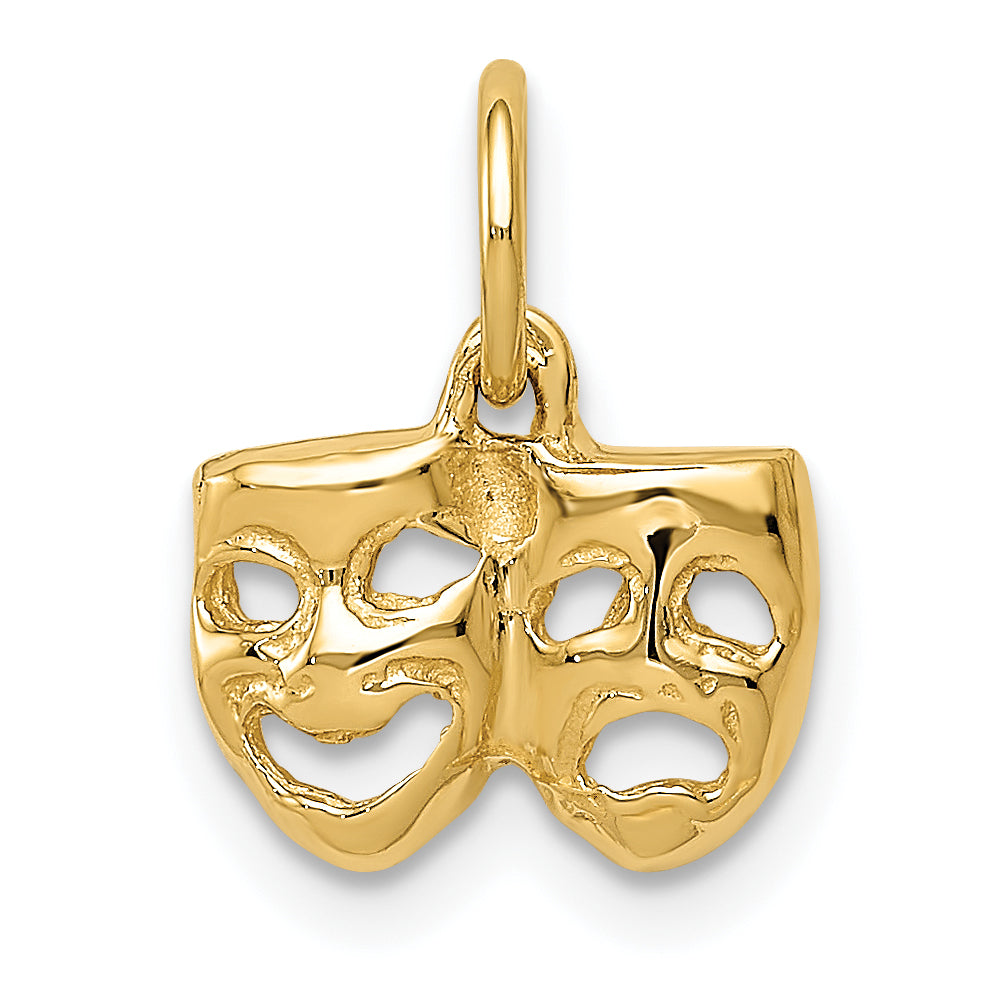 14k Comedy/Tragedy Charm Main image