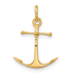 14K Gold 3D Anchor Charm for Men  Themed Elegant Design