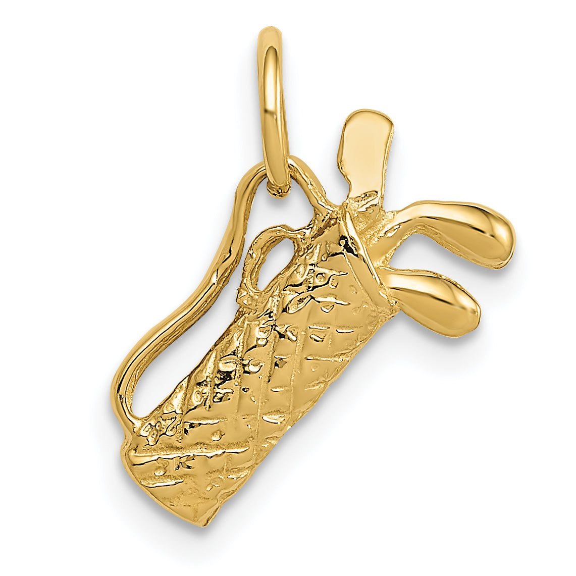 14k 3-D Golf Bag Charm Main image