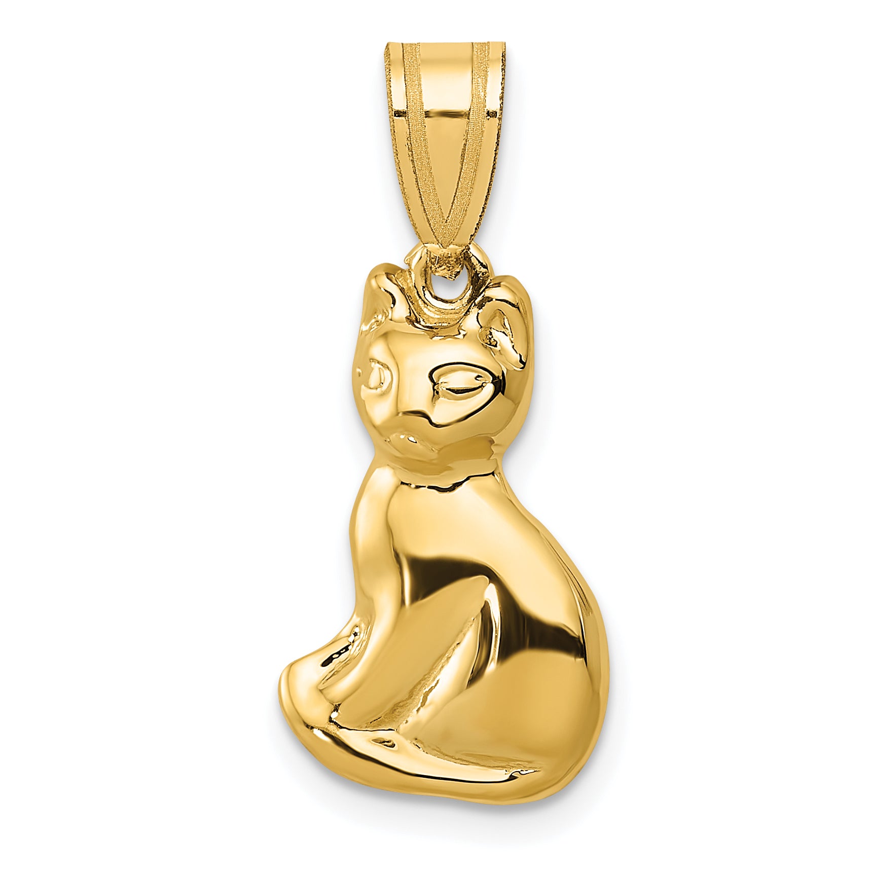 14k Cat Charm Main image