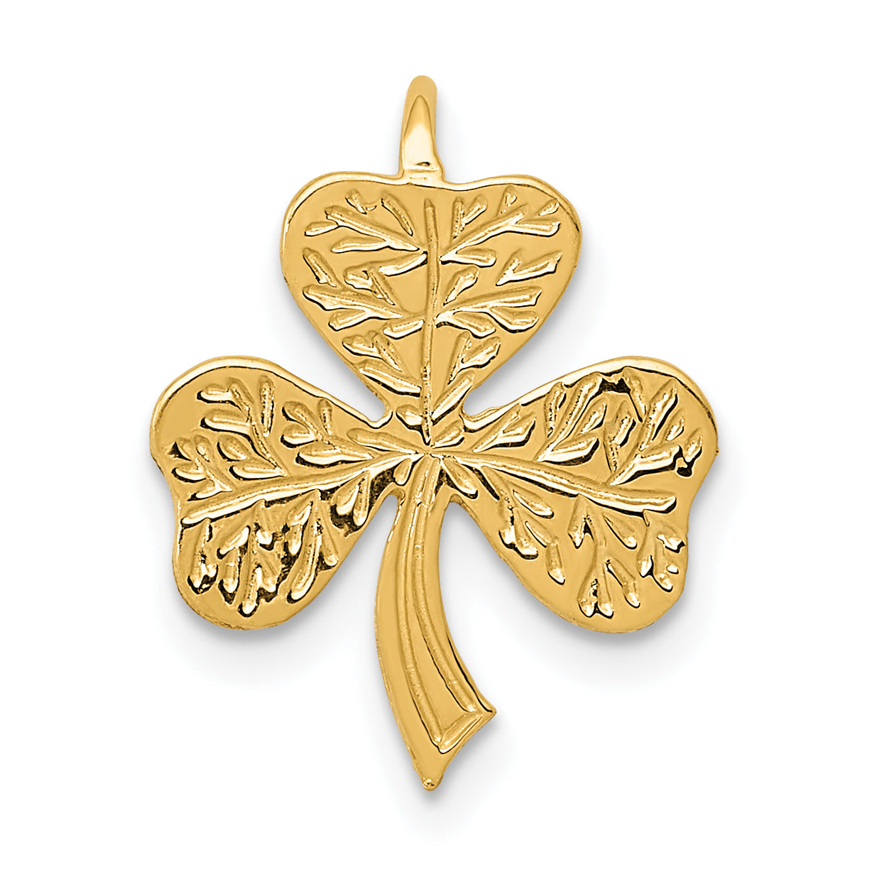 14k Shamrock Chain Slide Main image