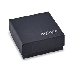 AMEN Stainless Steel Lord's Prayer Tan Leather Wrap with Magnetic Clasp with Magnetic Clasp 23.5 Inch Bracelet