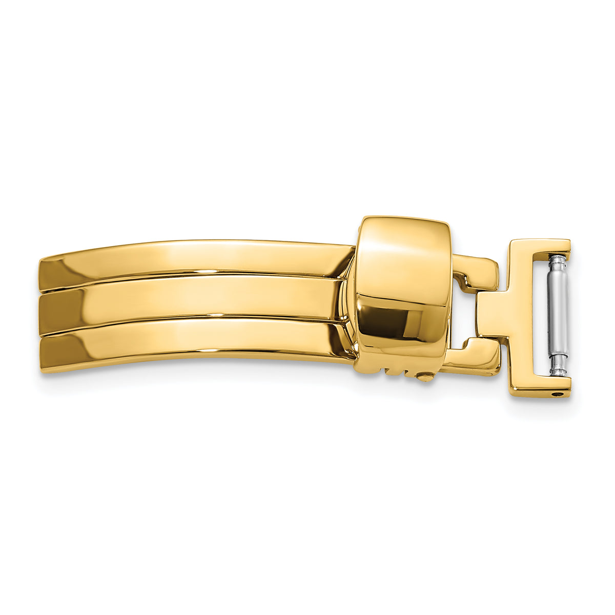 10mm Gold-tone Deployment Buckle