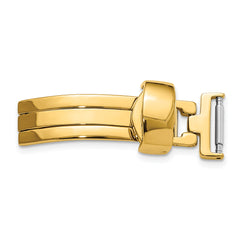 12mm Gold-tone Deployment Buckle