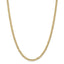 Sophia Jewelers 14K Gold 18 Semi-Solid Curb Chain Necklace with Polished Finish